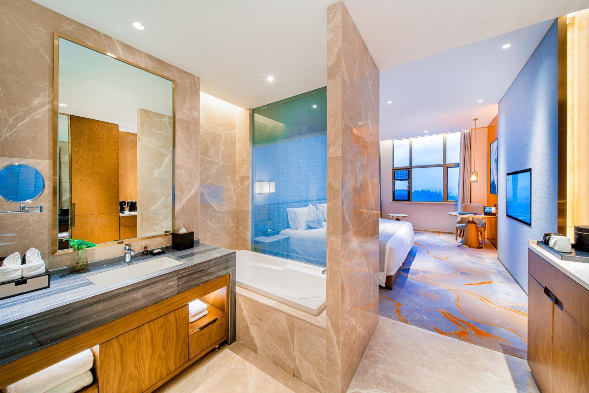 Wyndham Shiyan Downtown Hotel Exterior foto